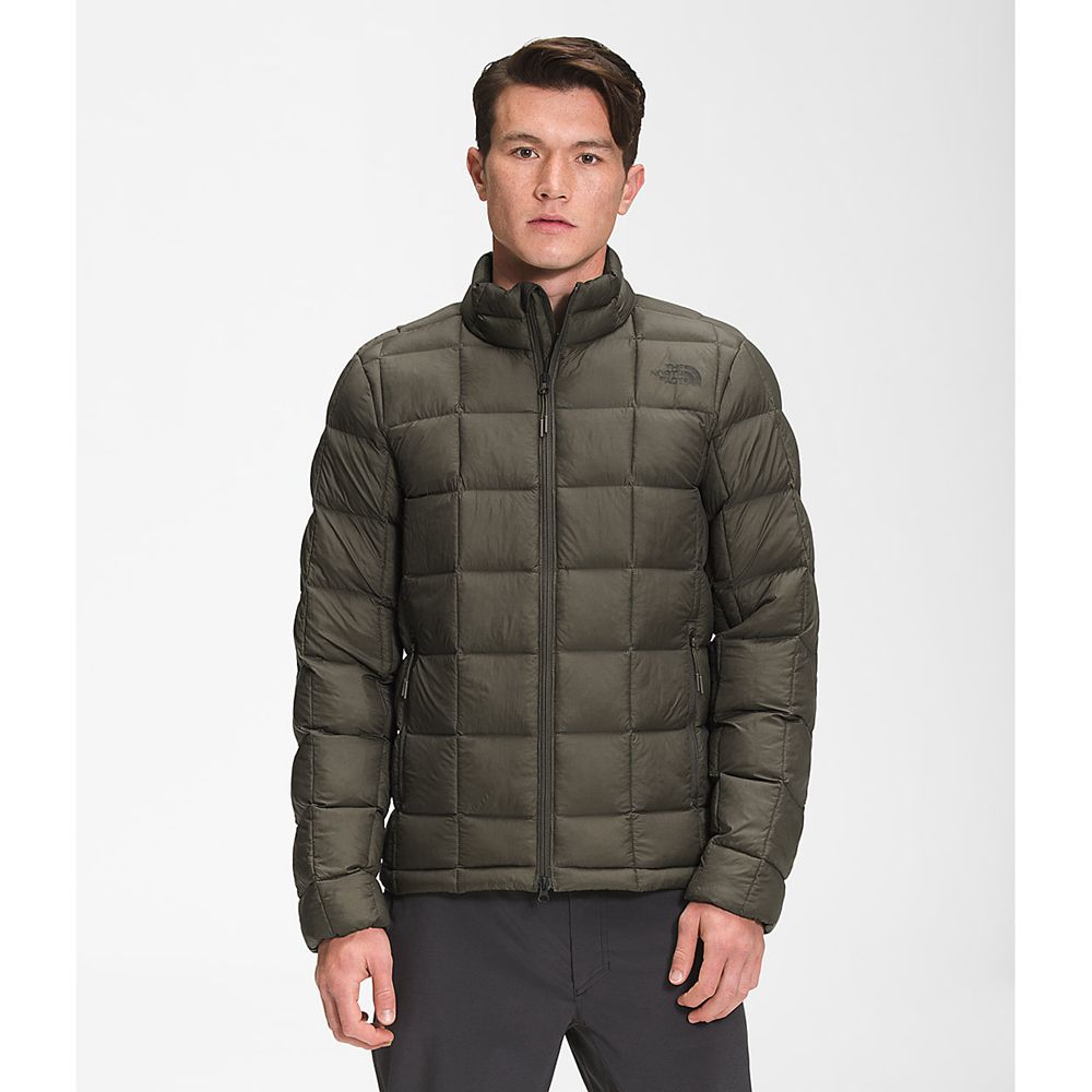 The North Face Winter Jacket Mens Australia - The North Face Thermoball™ Super Green (BMG-718094)